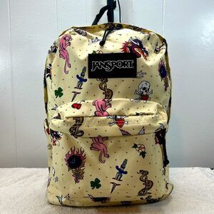 JANSPORT Superbreak Plus Backpack  Traditional Tats Tattoos Back Pack